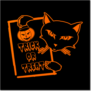 Halloween Trick Or Treat Posters and Art